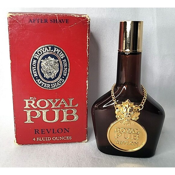 Revlon Royal Pub 4‎ Fluid Oz After Shave Cologne w/ Original Box Revlon RARE! - Picture 2 of 16